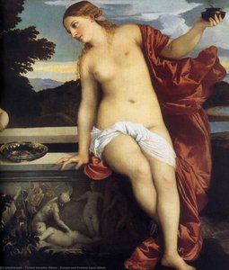 Svetovna I Svetovna Ljubav (detalj) — Tiziano