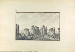 The Basilica At Pergamon — Giovanni Battista Borra