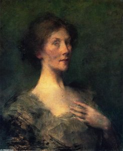 Portrait Of A Lady — Thomas Wilmer Dewing