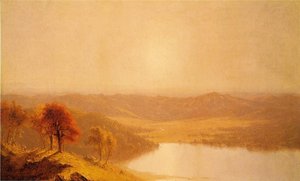 Et Syn Fra Berkshire Hills Nær Pittsfield Massachusetts — Sanford Robinson Gifford