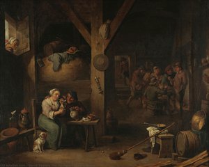 Tavern Scene — David Teniers The Younger