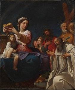Madonna And Child With Saints — 루도비코 카라치