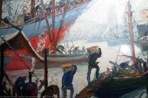 Working At High Pressure — Benito Quinquela Martín