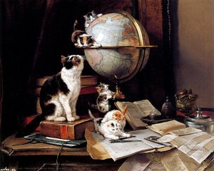 Travellers Of The World Sun — Henriette Ronner Knip