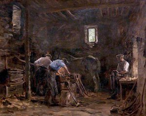 Forge, Chedworth — Joseph Barnard Davis