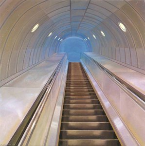 Escalator (from The 'subterraneans' Series) — Robert Priseman