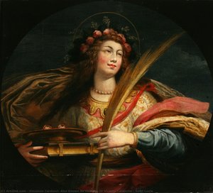 Saint Lucia — Vicente Carducho