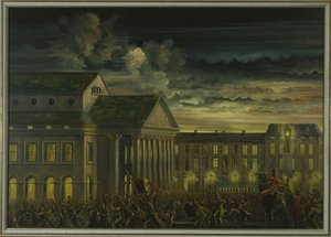 The Uprising In Front Of La Monnaie In 1830 — Thierry Bosquet