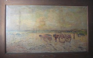 Voitures De Goëmon Aux Environs Du Pouldu (bretagne) — Dardy Albert