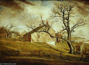 Long Island Farmhouses — William Sidney Mount