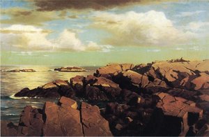 After A Shower, Nahant, Massachusetts — William Stanley Haseltine