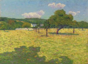 Field And Hills — Gustave Loiseau