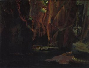 Gorge In The Mountains Of Carrara — Nikolai Ge