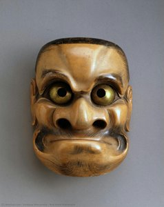 Noh Mask Kumasaka — Kodama Mitsumasa