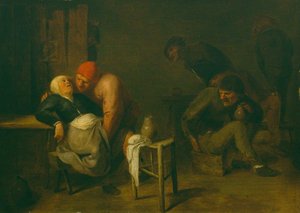 Peasant Inn — Adriaen Brouwer
