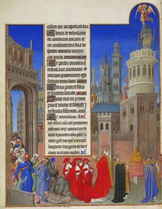 The Procession Of Saint Gregory — Limbourg Brothers