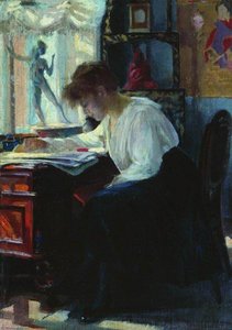In The Studio — Sergey Arsenievich Vinogradov