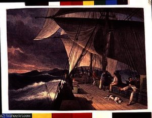 Scudding Before A Heavy Westerly Gale Off The Cape — Augustus Earle
