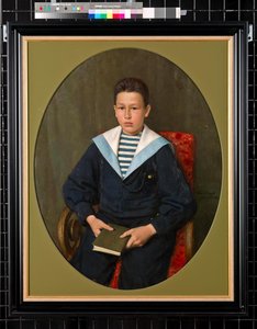 Portrait Of Paul Frederik Zeeman (1887-1984) — Alexander Stirling Calder