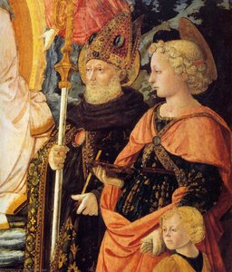 Madonna Della Cintola (detail) — Filippo Di Tommaso Lippi