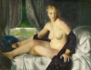 Nude With Fan — George Wesley Bellows
