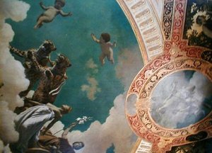 Hermesvilla Ceiling Paintings — Hans Makart