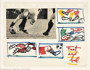 Feet And Ball — Abidin Dino