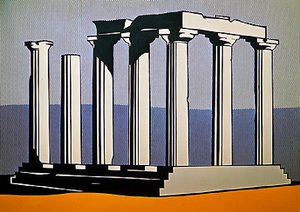 Tempio Di Apollo — Roy Lichtenstein