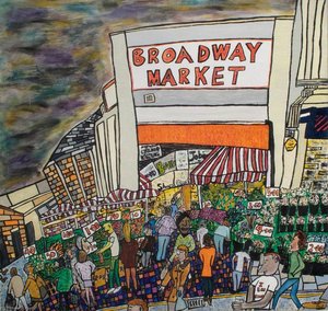 Four Tooting, South London Street Scenes (panel 3 Of 4) — Paul Clements