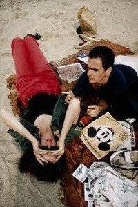 C.z. And Max On The Beach, Truro, Massachusetts — Nan Goldin