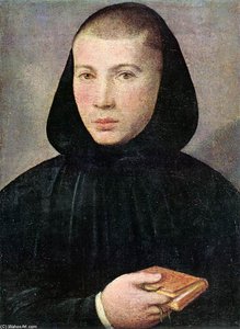 Portrait Of A Young Benedictine — Giovanni Francesco Caroto