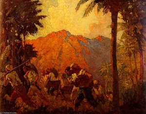 We Were Three Days Taking Out Even What Gold And Gems We Could Load On Ourselves And Our Beasts — N.c. Wyeth