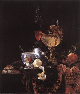 Still-life With A Nautilus Cup — Willem Kalf
