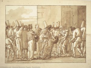Punchinello — Giovanni Domenico Tiepolo