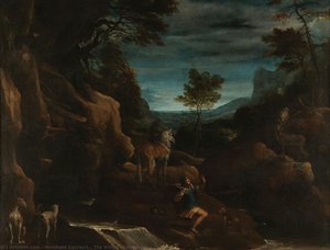 The Vision Of Eustace — Annibale Carracci