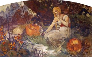 Prophetess — Alphonse Maria Mucha