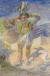 Green Boy With A Falcon — Alicia Boyle