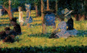 Study For ''a Sunday On The Grande Jatte'' — Georges Seurat