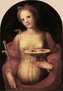 St Lucy — Domenico Di Pace Beccafumi