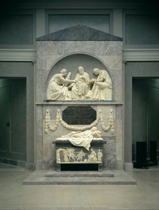 Grabplatte Für Graf Alexander Von Der Mark — Johann Gottfried Schadow