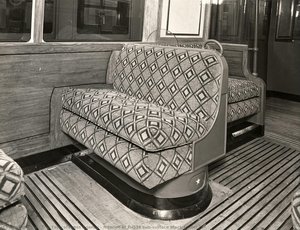 Interior Of P/q38 Sub-surface Stock Trailer Car — The Topical Press Agency