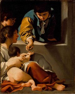Study For The 'the Charity Of St. Elizabeth' — Bartolomeo Schedoni
