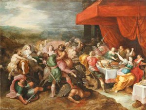 The Rape Of Hippodamia — Frans Iii Francken