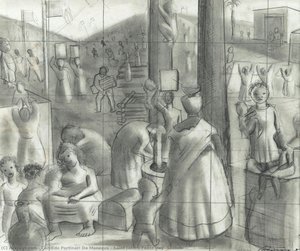 Saint John’s Feast Day (sketch) — Candido Portinari De Menezes