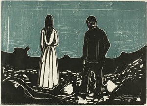 Die Einsamen — Edvard Munch