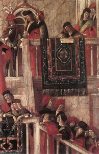 Rencontre Des Fiancés (détail) — Vittore Carpaccio