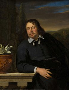 Portrait Of Florentius Schuyl (1619-1669) — Frans Van Mieris