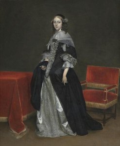 Portrait Of A Woman — Gerard Ter Borch