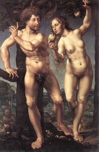 Adam And Eve — Jan Gossaert (mabuse)