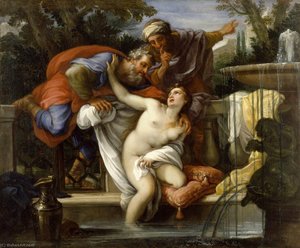 Susanna And The Elders — Giuseppe Bartolomeo Chiari